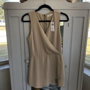 Abercrombie wrap front romper